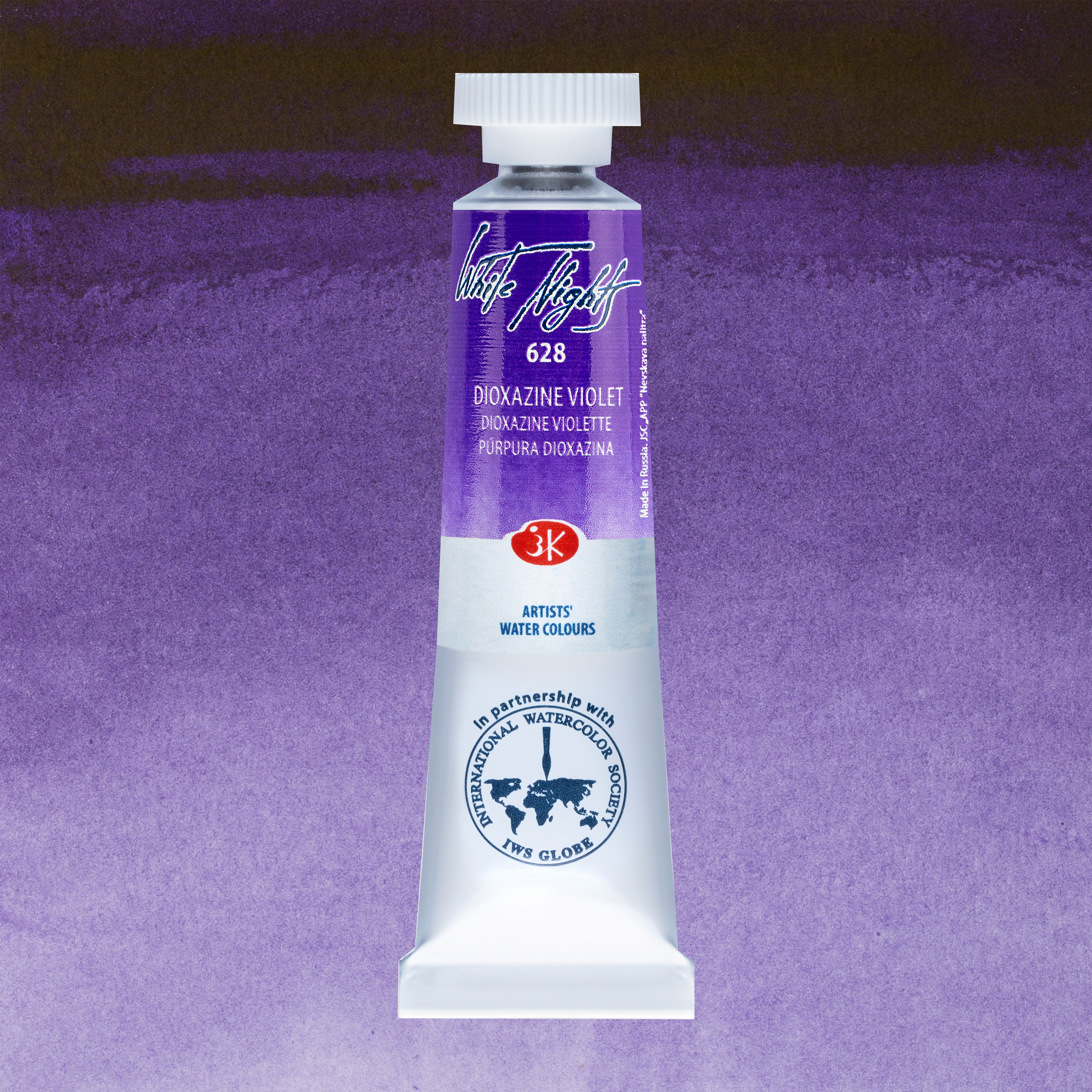 Dioxazine Violet 628 watercolour