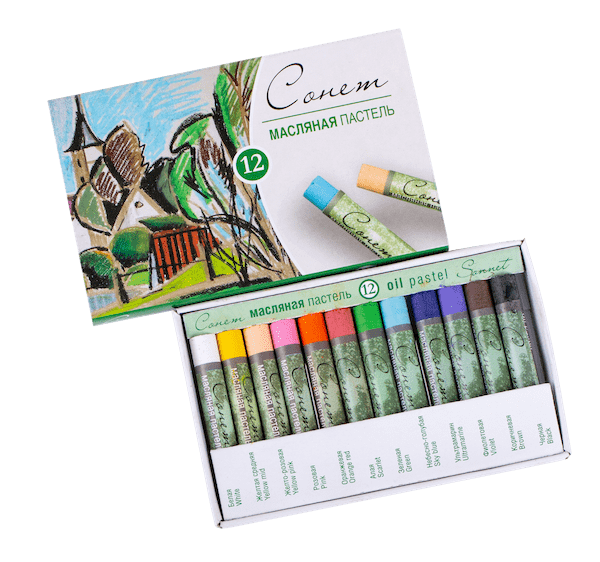 Set of oil pastels "Sonnet"