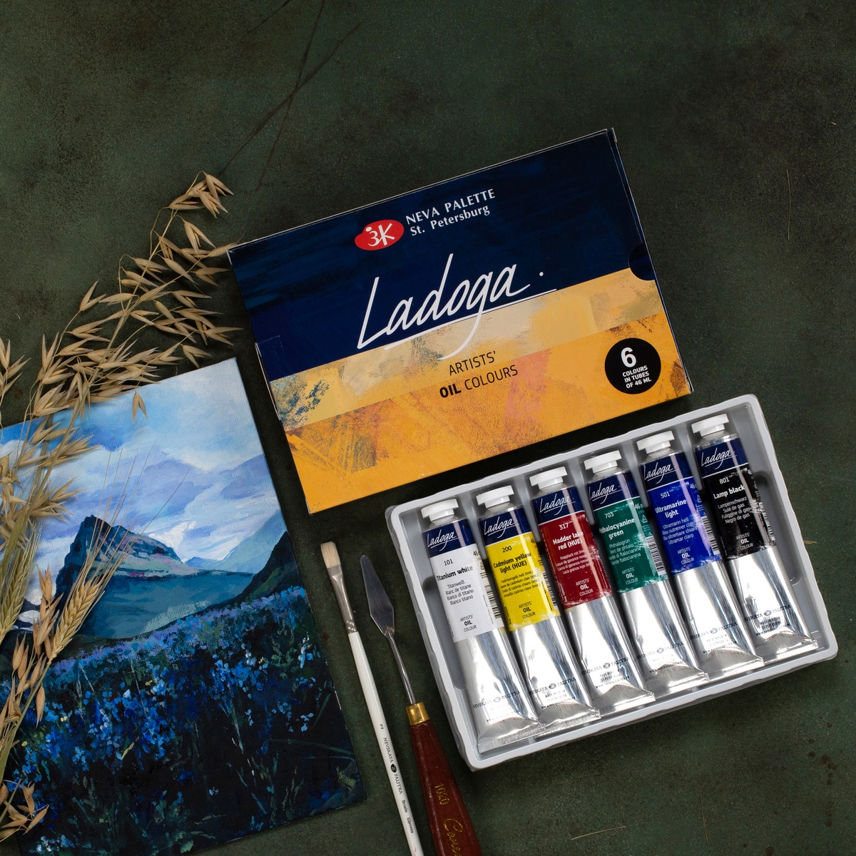 Oil painting set "Ladoga"