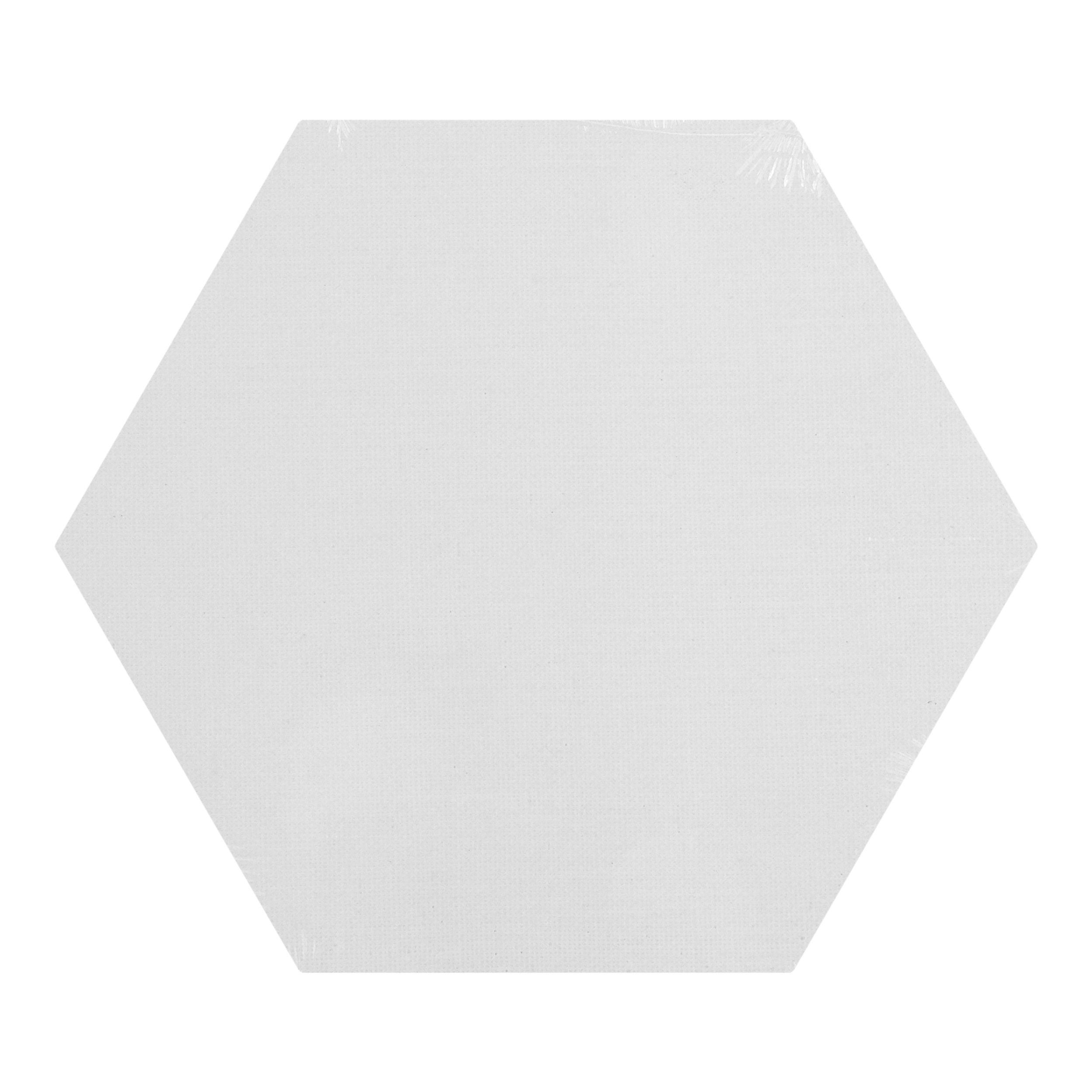 Canvas panel "Sonnet", hex, 280 g/m2, 100% cotton, acrylic primer, medium grain