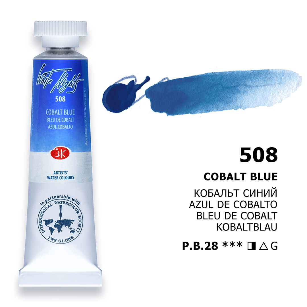 Cobalt Blue tube 508 Watercolour